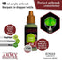 The Army Painter Warpaint Air Jungle Green - Acrylic Non-Toxic Heavily Pigmented Water Based Paint for Tabletop Roleplaying, Boardgames, and Warga...