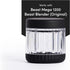 Beast 500mL Blending Vessel + Storage Lid | Compatible with 1000W Beast Blender | Blend Smoothies and Shakes (Carbon Black)...
