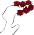 Lystaii Rose Headband Red Rose Flower Crown Woodland Hair Wreath for Valentines's Day Halloween Festival Cosplay...