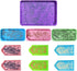 10 Pcs Diamond Art Trays, FineGood 3 Sizes Diamond Art Painting Tray Kits Beads Sorting Trays Diamond Art Storage Accessories for DIY Art Craft...
