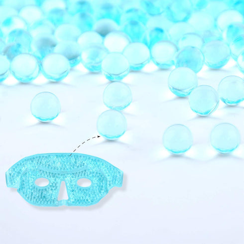 Ice Face/Eye Mask for Woman Man, Heated Warm Cooling Reusable Gel Beads ice Mask with Soft Plush Backing,Hot Cold Therapy for Facial Pain,Sleeping...