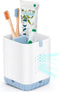 Boperzi Toothbrush Holders for Bathrooms Countertop Organizer, Toothbrush and Razor Holder Drainage, Anti-Slip Kids Toothbrush and Toothpaste Hold...