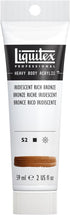 Liquitex Professional Heavy Body Acrylic Paint, 2-oz (59ml) Tube, Iridescent Rich Bronze...