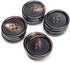 10PCS 1 Inch Real Horn Buttons for Blazer, Suit, Coats, Overcoat, Winter Coat, Jacket, Uniform Genuine Natural Brown Buffalo Horn Buttons for Men ...