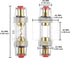 in-line AGU Fuse Holder for 4-10 Gauge AWG Wire / 6 Gauge & 8 Gauge/with Four 60A AGU Fuses for Car Audio/Alarm/Amplifier/Compressors/Auto Parts/A...