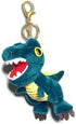 Plush Dinosaur Stuffed Animals Tyrannosaurus Rex Keychains Ornaments Pendant Key Ring Blue...