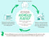 Babo Botanicals Eucalyptus Remedy 2-in-1 Bubble Bath & Wash - Invigorating Eucalyptus, Rosemary & Peppermint - For all ages - EWG Verified - Vegan...