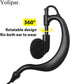 CLS1110 CLS1410 Earpiece Compatible with Motorola Radio CP200 GP300 GP2000 Walkie Talkie with PTT Mic 2 Pin Headset Single-Wire Surveillance Kit (...