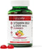 NatureWise Vitamin B12 Gummies for Adults, 1000 mcg - Strawberry Lemon Flavor - Supports Daily Energy, Mental Clarity, Cognitive Function - Vegan,...