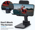 Adjustable Cell Phone Stand for Desk, Angle Height Adjustable Cell Phone Stand for Desk, Case Friendly Phone Holder Stand for Desk (Black 4 oz)......