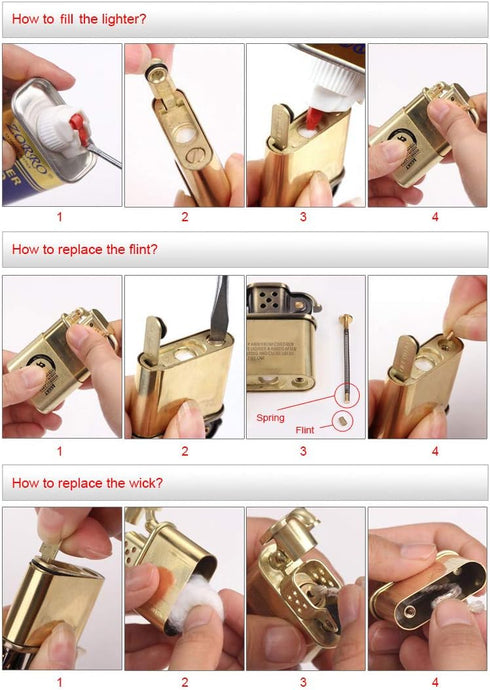 Bronzy Carved Constantine Antique Style Lift Arm Petrol Kerosene Lighter...