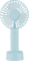 Mini Handheld Fan Battery Operated Small Personal Portable Fan Speed Adjustable USB Rechargeable Fan Powerful Fan for Indoor Outdoor Travelling (B...