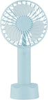 Mini Handheld Fan Battery Operated Small Personal Portable Fan Speed Adjustable USB Rechargeable Fan Powerful Fan for Indoor Outdoor Travelling (B...