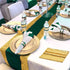 ShinyBeauty Gold Table Runners 2 Packs 12inx108in Sequin Table Runners Gold Glitter Table Runner for Weddings 108 Inches Long Fall Table Runner fo...