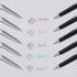 Pentel Glidewrite Signature Ballpoint Pen with Smooth TechniFlo Ink - 1.0mm Medium Point - 6-Pack of 3 Black Ink & 3 Blue Ink Pens...