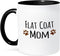 3dRose Flat Coat Dog Mom Mug, 11 oz, Black...