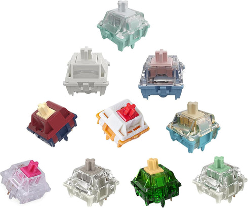 Gateron Series New Mechanical Keyboard Switches Sample Pack 20pcs...