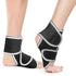 2 Pack Ankle Brace - Adjustable Compression Wrap for Men & Women, Support for Plantar Fasciitis, Tendinitis, Sprain, Breathable, One Size...