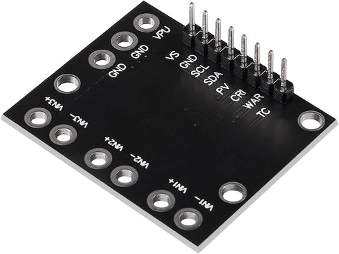 DIANN 2pcs I2C INA3221 Triple-Channel Shunt Current Voltage Monitor Sensor Re INA219 Module with Cable (Black)...