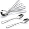 Hiware 6-Piece Demitasse Espresso Spoons, 4 Inches Stainless Steel Mini Coffee Spoons...