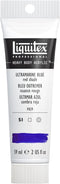 Liquitex Professional Heavy Body Acrylic Paint, 2-oz (59ml) Tube, Ultramarine Blue (Red Shade)...