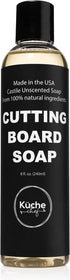 Natural Cutting Board Soap (8oz) Made in the USA. Nurture and Maintain Wooden Cutting Boards....