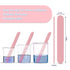 HTVRONT Stir Sticks for Epoxy Resin, 20PCS PVC Mixing Sticks, 4 Colors Reusable Plastic Stirring Sticks for Mixing Resin, Epoxy, Liquid, Paint, Mo...