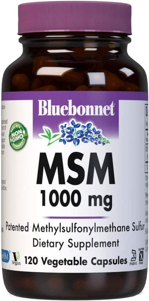 BlueBonnet MSM Supplement, 120 Count (743715009608)...