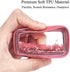 Quicksand Key Fob Cover Case Compatible with Toyota Camry RAV4 C-HR Prius Highlander Avalon Corolla Hatchback (A, Pink)...