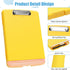 Hongri Plastic Clipboard with Storage, Folder Nursing Clipboard Side Opening, Heavy Duty Clips, Slim Clipboard Storage Box, Light Weight, Smooth W...