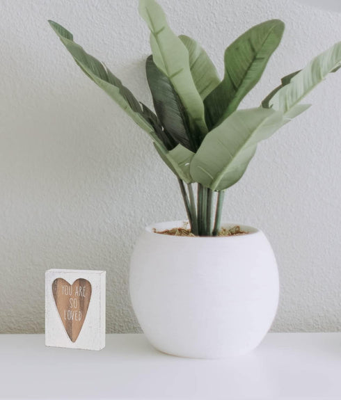 Collins Painting Mini Carved Wood Block Sign (You Are So Loved)...