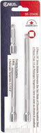 Genius Tools 3PC 1/4" Dr. Wobble Extension Bar Set - BE-22406...