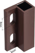 uxcell Wired Door Contact Window Sensor NC Surface Mount Magnetic Reed Switch Brown 3 Pcs...