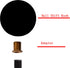 Pool Ball Shift Knobs Orange 5 Gear Stick Shifter Round Billiard Ball Shifting Lever Handle Fit Most Automatic Manual Car Tuck Transmission Vehicl...