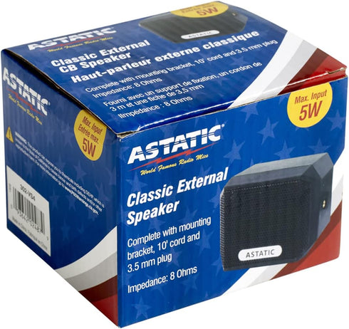 Astatic 302-VS4 External 5 Watt CB Speaker with 8 Ohms Impedance......