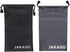 JAKAGO 2 Pack Cell Phone Storage Bag Soft Microfiber Glasses Sleeve Pouch Waterproof Sunglasses Bag Electronic Gadgets Case Cover With Drawstring ...