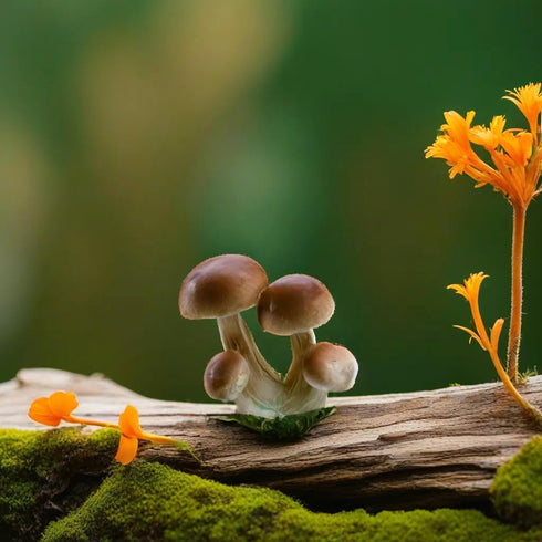 26 Pcs 1.5 to 1.8 Inch Resin Mushroom,Cute Mushrooms Fairy Garden Mushrooms Ornaments for Outdoor Decoration,Home Décor,Cake Decoration,DIY Bonsai...
