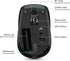 Ergonomic Bluetooth Mouse and Mouse Pad for Laptop, Silent Mouse with 3-Levels DPI, USB Nano Receiver for Android PC Notebook Computer Mac-Black...