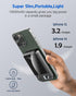 Magnetic Wireless Power Bank, 10000mAh Portable Charger with 15W Fast Wireless Charging 22.5W USB PD QC3.0 Type-C LED Display Battery Pack Compati...