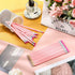 Tinlade 50 Pcs Triangular Grip Pencils Wedding Pencils HB Graphite Pencil Pack Wood Pencils with Eraser for School Drawing Sketching Bridal Baby S...