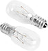 WE05X20431 Dryer Light Bulb - 120V 15W Dryer Drum Light Bulb Replace WE4M305 Fit for GE Kenmore Whirlpool Samsung Maytag Clothes Dryer, 2 Pack, 2700K