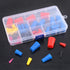 Swpeet 50Pcs High Temp Silicone Rubber Protective Tapered Plug Assortment Kit, Masking System Kit Perfect for Powder Coating, Painting, Anodizing,...