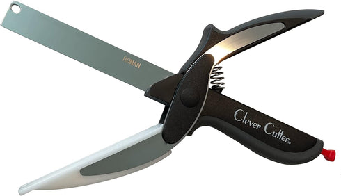 Clever Cutter 2-in-1 Knife & Cutting Board- The Original Quickly Chops Your Favorite Fruits, Vegetables, Meats, Cheeses & More in Second, Replace ...