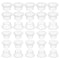 uxcell Faucet Leak-Proof Sealing Gasket, 60pcs Silicone Raw Material Belt Hose Sealing Washer Leak-Proof Plug for Faucet Triangle Valve, White...