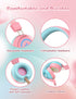 Link Dream Kids Bluetooth Headphones with Microphone for School On-Ear Headphone Toddler Children Wireless Headphone Headset with LED Lights Compa...