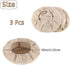 3Pcs Bread Proofing Basket Cloth Liner Linen Liner Cloth Dough Basket Cover for Bakery Home Baking (10 Inch)...
