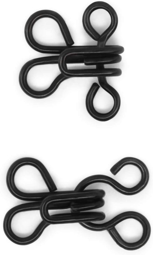 Dritz Hook & Eye Closures, 14 Count, Size 0, Black...