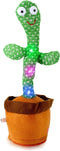Dancing Cactus, Interactive Toy, Talking Cactus Repeat What You Say, LED Lights, Cactus Toy 60 Unique Popular Songs for Kids, Dance, Record, and S...