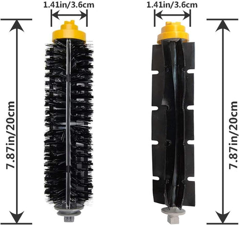 10 Packs Vacuum Cleaner Replacement Kit with Flexible & Bristle Brush, Filters Cleaning Tools Fit for 600 Series 695 680 671 670 650 614 620 630 V...