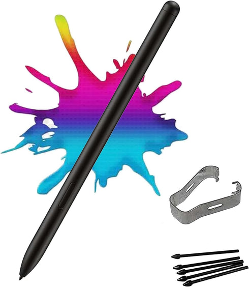 Black Smart Paper Pen for Lenovo Smart Paper, Smart Paper Stylus Pen, 4096 Pressure Levels, Smart Paper Digital Pen Replacement + 5 Tips/Nibs...